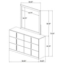 Ines Dresser with Mirror