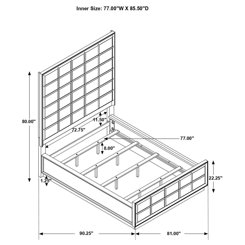 Durango Bedroom Set - Ace Furniture and Decor
