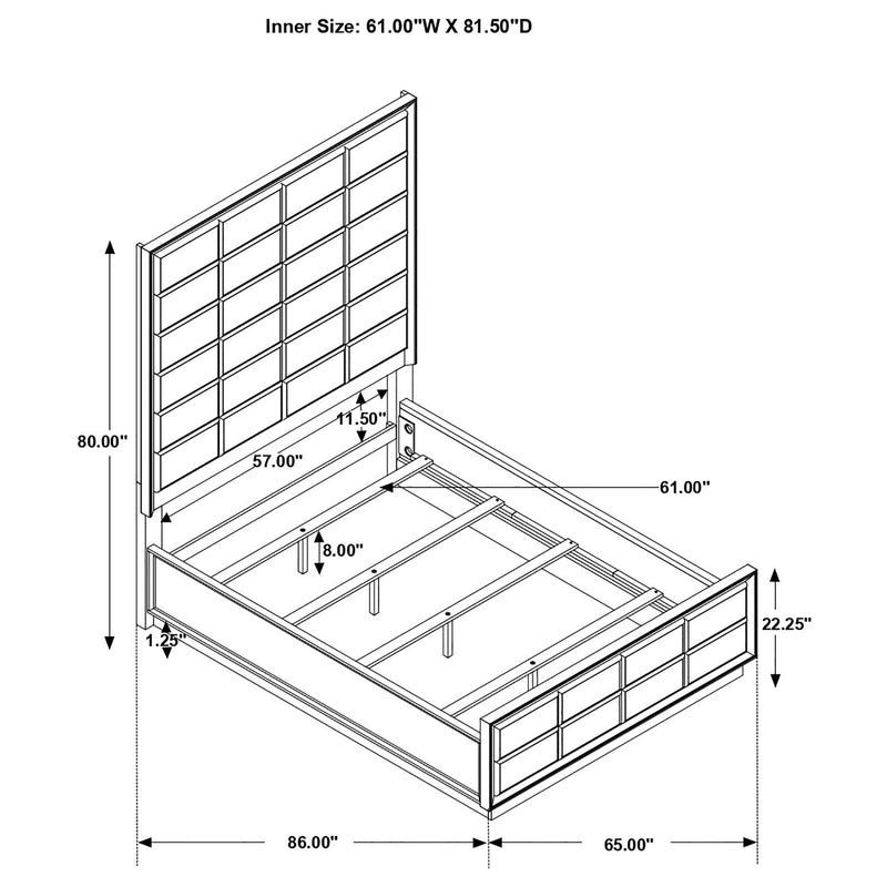 Durango Bedroom Set - Ace Furniture and Decor