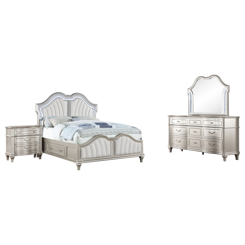 Evangeline 4 & 5 Piece Bedroom Set - Ace Furniture and Decor
