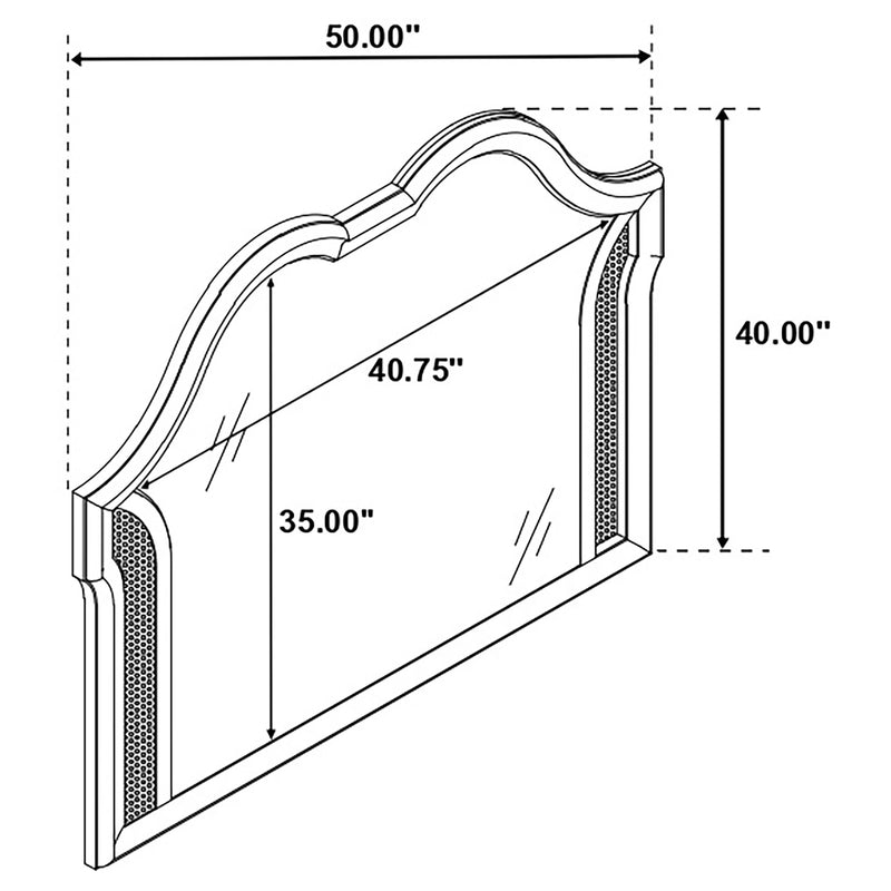 Evangeline Dresser Mirror