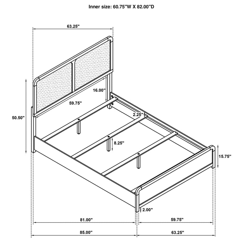 Cavelle Eastern King & Queen Bed - Ace Furniture and Decor
