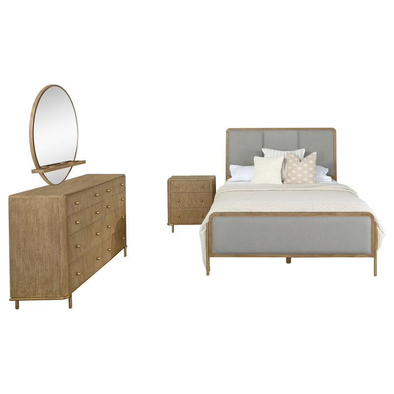 Arini 5 Pc Bedroom Sets Beige - Ace Furniture and Decor