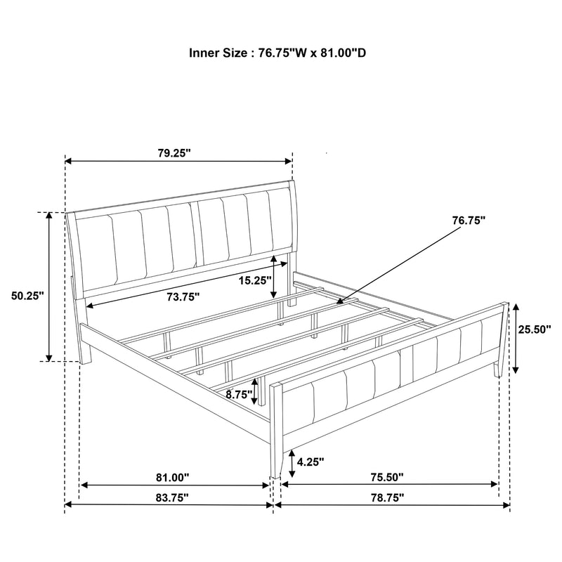 Wilkes 4 Pc Bedroom Set