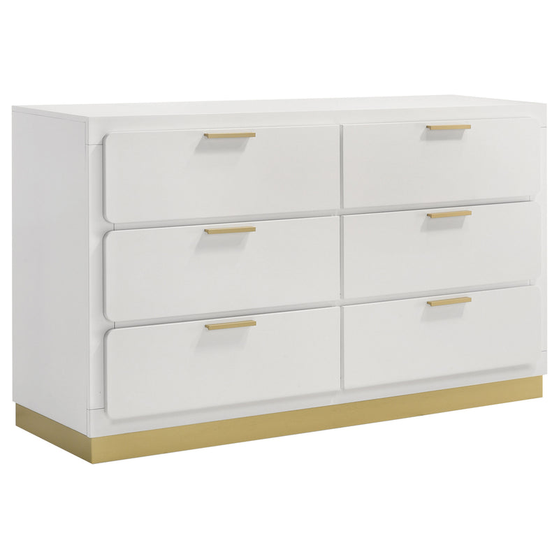 Caraway 4 Pc & Pc E.King, Cal.King, & Queen Bedroom Set Black & White - Ace Furniture and Decor