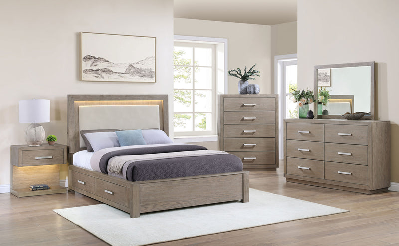 Kenora 4 & 5 Piece Bedroom Set E.King, Queen, & Cal.king - Ace Furniture and Decor