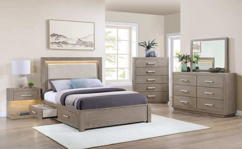 Kenora 4 & 5 Piece Bedroom Set E.King, Queen, & Cal.king - Ace Furniture and Decor