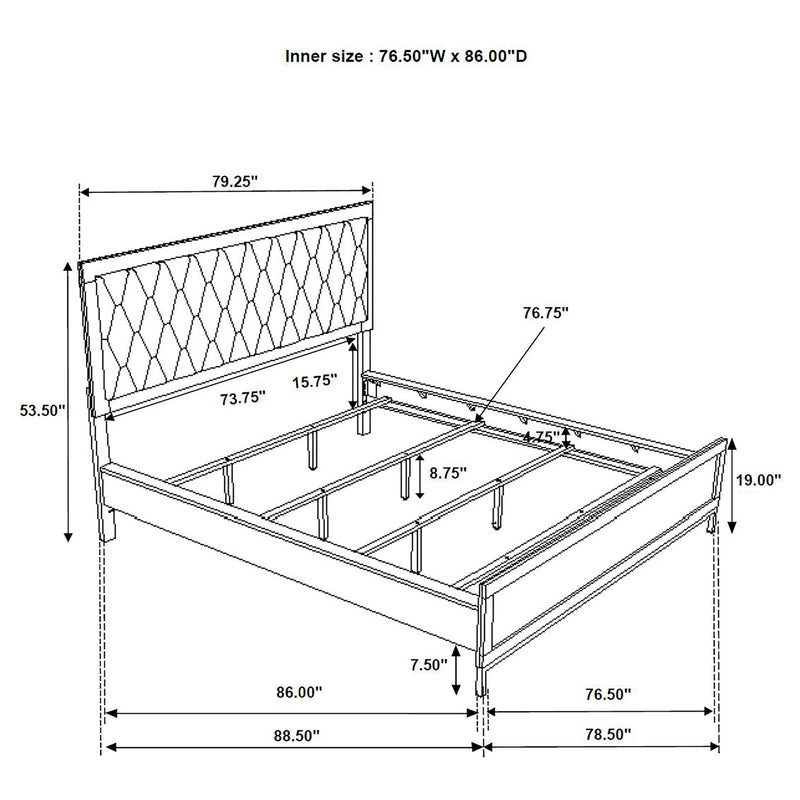 Sonora 4 & 5 Piece Bedroom Set