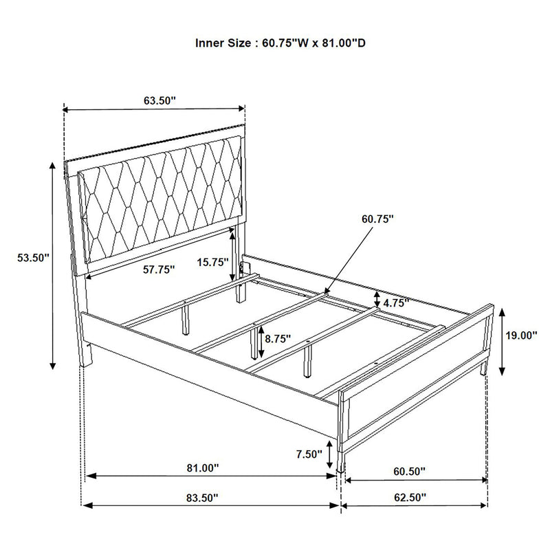 Sonora 4 & 5 Piece Bedroom Set