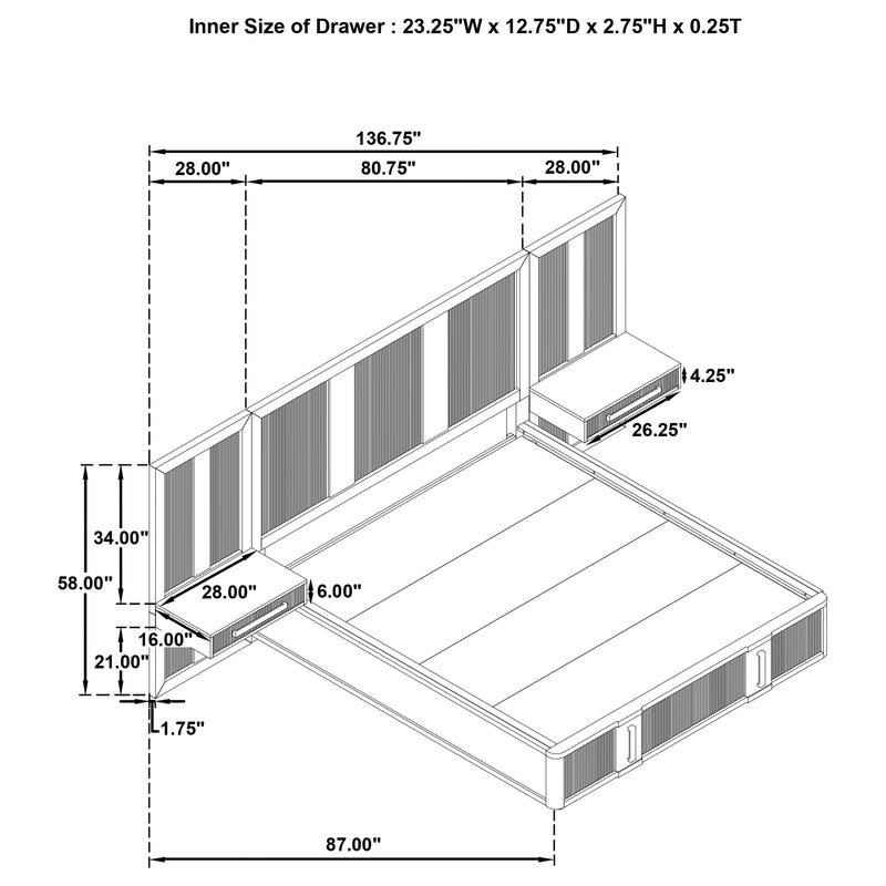 Terrace Beds - Ace Furniture and Decor
