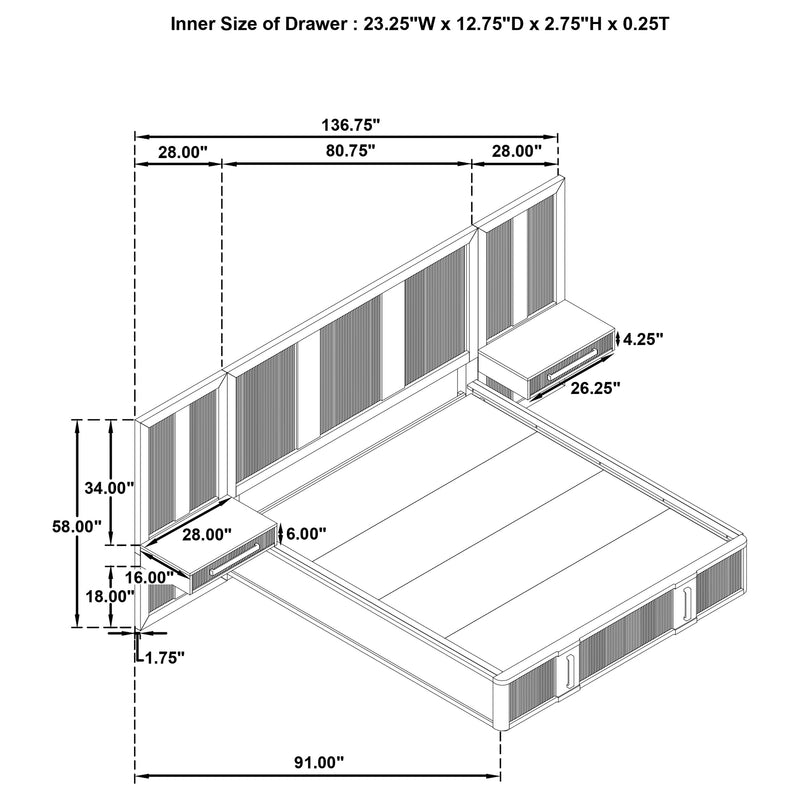 Terrace Beds - Ace Furniture and Decor