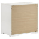 Ives 4 & 5 Piece Bedroom Set E.king & Queen White & Grey