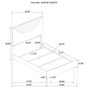 Ives 4 Pc Bedroom Set - Ace Furniture and Decor