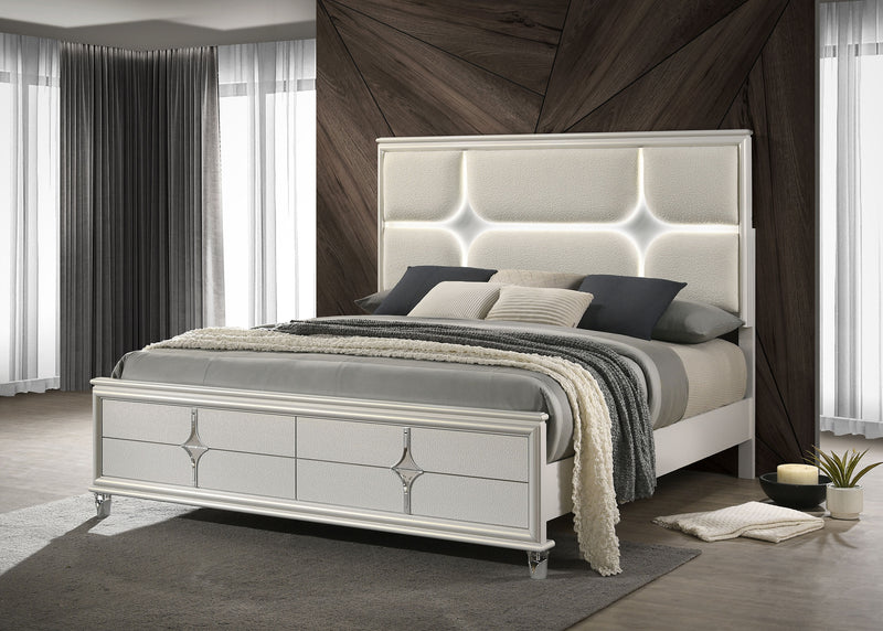 Olivia California King, E.King, & Queen Bed - Ace Furniture and Decor