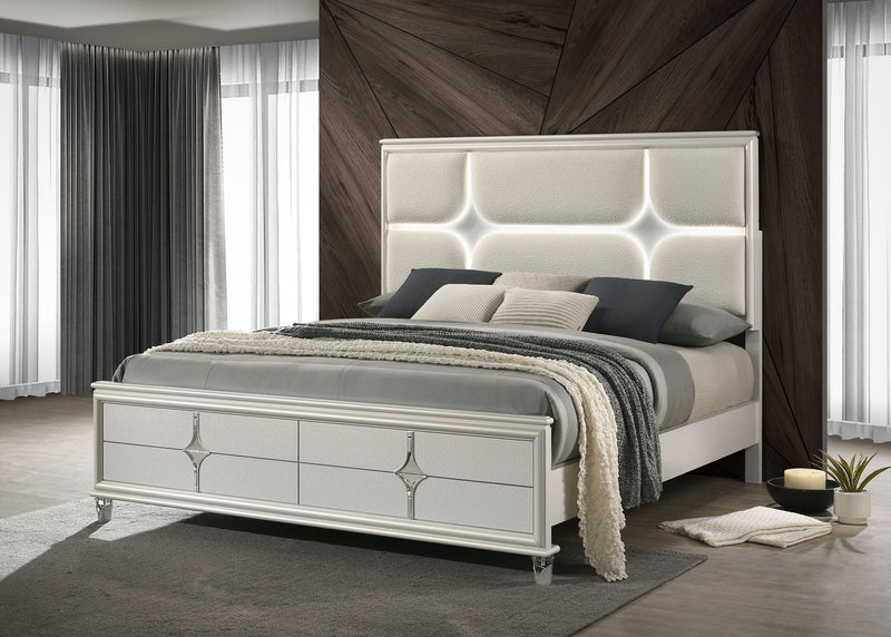 Olivia California King, E.King, & Queen Bed - Ace Furniture and Decor