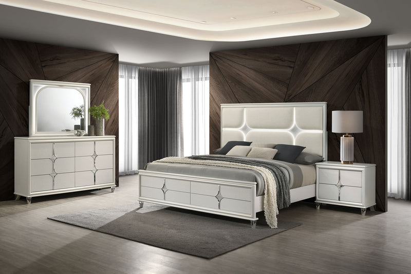Olivia 4 & 5 Piece Bedroom Set E.King, Queen, & Cal.King - Ace Furniture and Decor