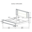 Marmore 4 Pc Bedroom Set - Ace Furniture and Decor