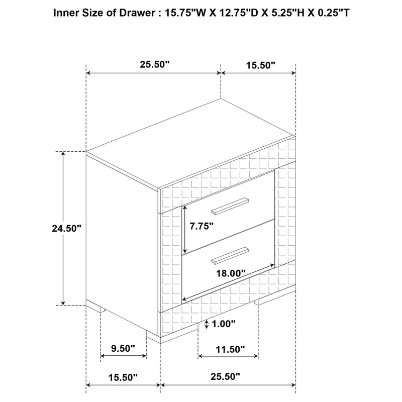 Ives Nightstands - Ace Furniture and Decor