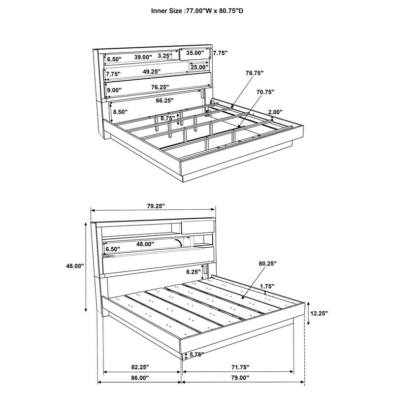 Fenwick 4 & 5 Piece Bedroom Set - Ace Furniture and Decor