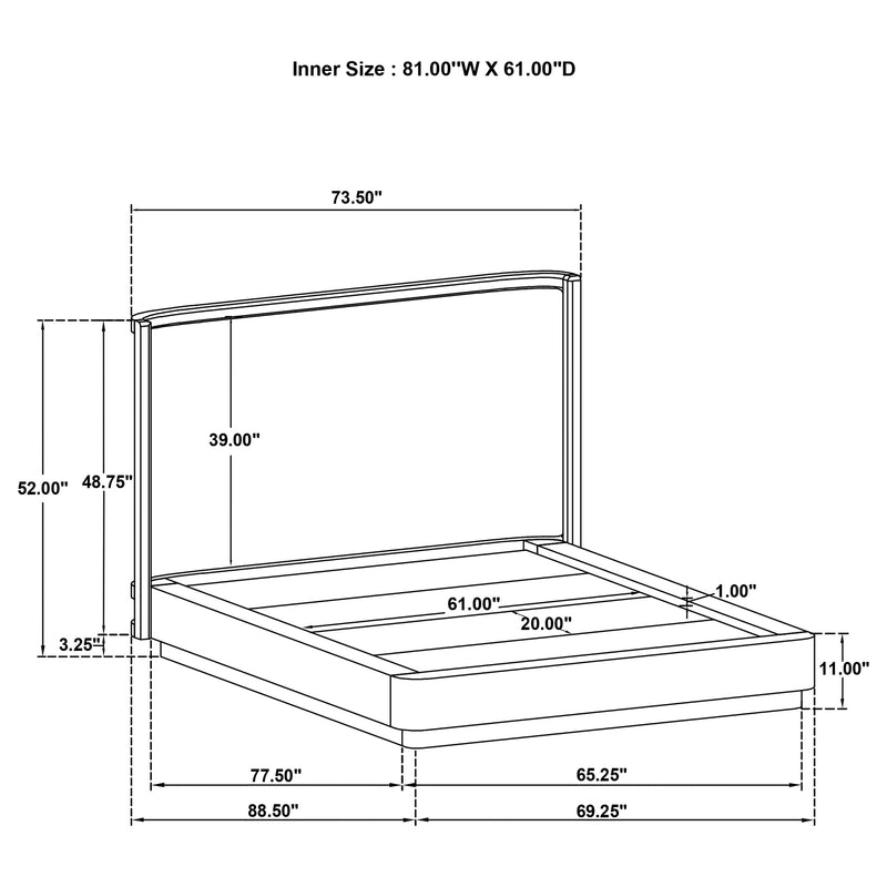 Kailani 4 & 5 Pc Bedroom Set E.King, Cal.King & Queen - Ace Furniture and Decor