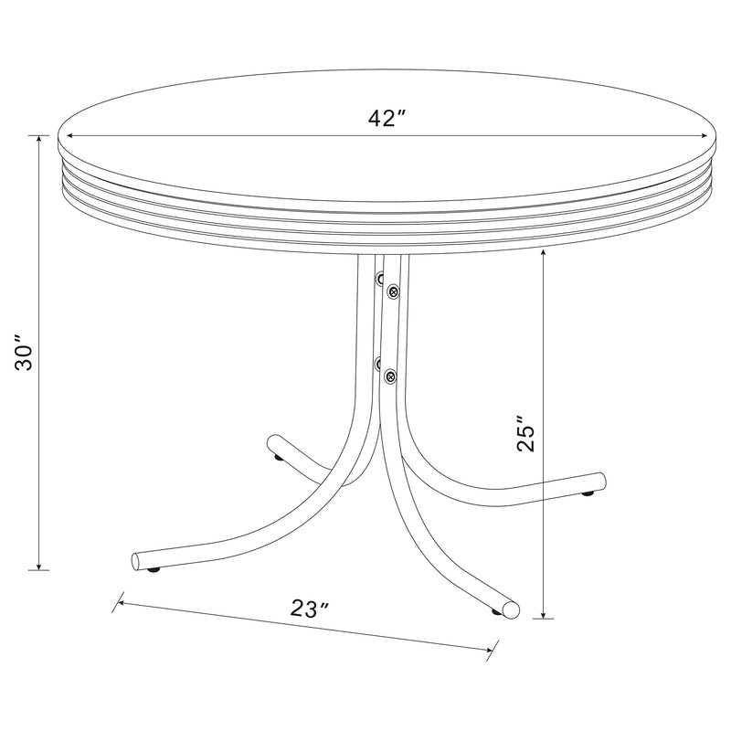 Retro 5 Pc Dining Sets