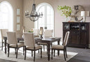 Begonia Side Chair in Gray (Set of 2)