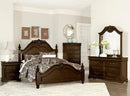 Mont Belvieu King Panel Bed in Dark Cherry 1869K-1EK*