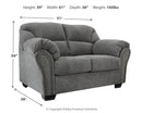 Allmaxx Loveseat - Ace Furniture and Decor