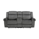 Brennen Double Reclining Love Seat With Center Console