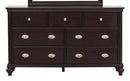 Marston 7 Drawer Dresser in Dark Cherry 2615DC-5