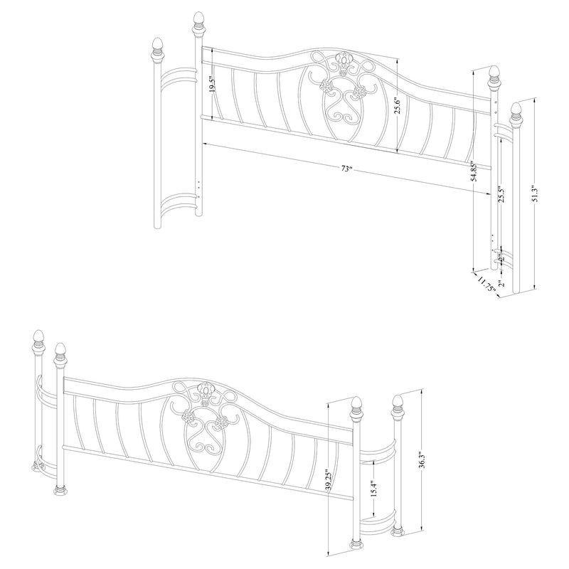 Sydney Eastern King & Queen Bed - Ace Furniture and Decor
