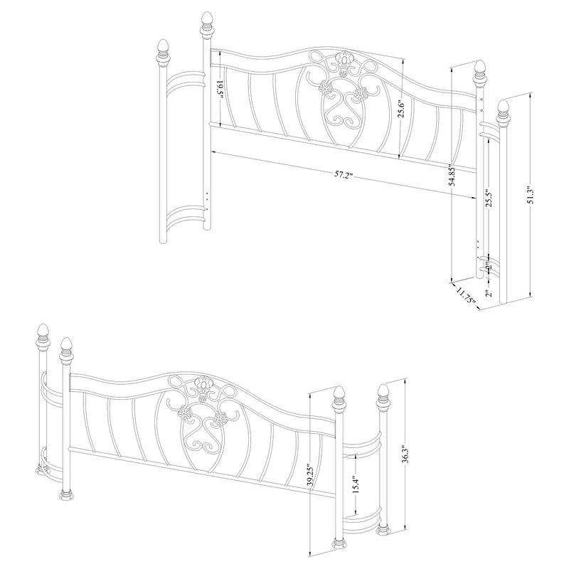 Sydney Eastern King & Queen Bed - Ace Furniture and Decor