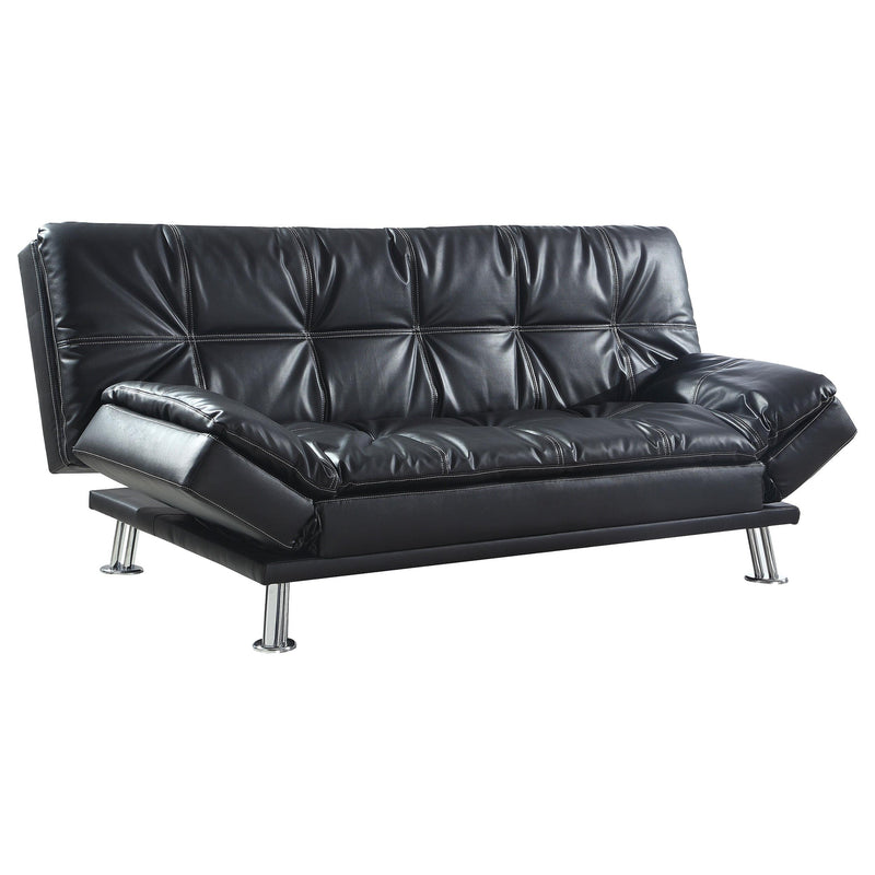 Dilleston Tufted Back Upholstered Sofa Bed Grey - Ace Furniture and Decor