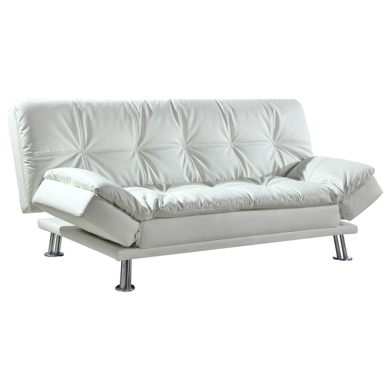 Dilleston Tufted Back Upholstered Sofa Bed Grey - Ace Furniture and Decor