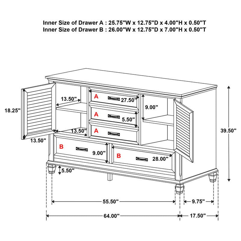Devon Bedroom Set White - Ace Furniture and Decor
