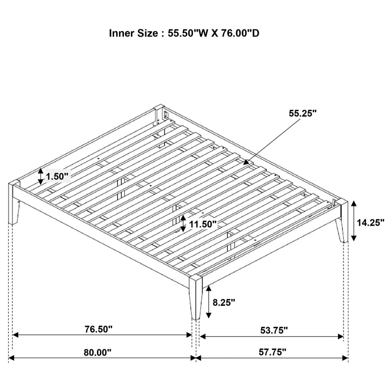 Hounslow Universal Platform Bed - Ace Furniture and Decor