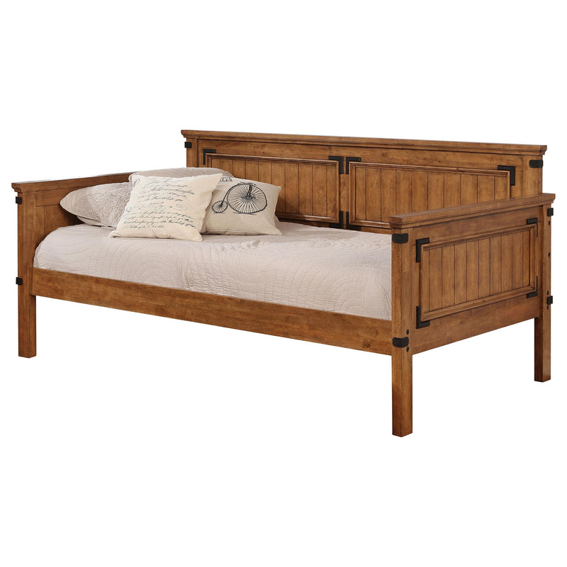 Oakdale Wood Twin Daybed with Trundle Rustic Honey - Ace Furniture and Decor