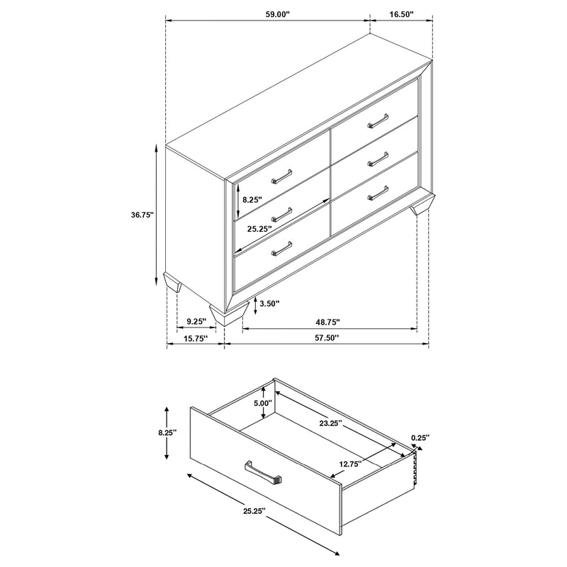 Dorian Bedroom Sets - Ace Furniture and Decor