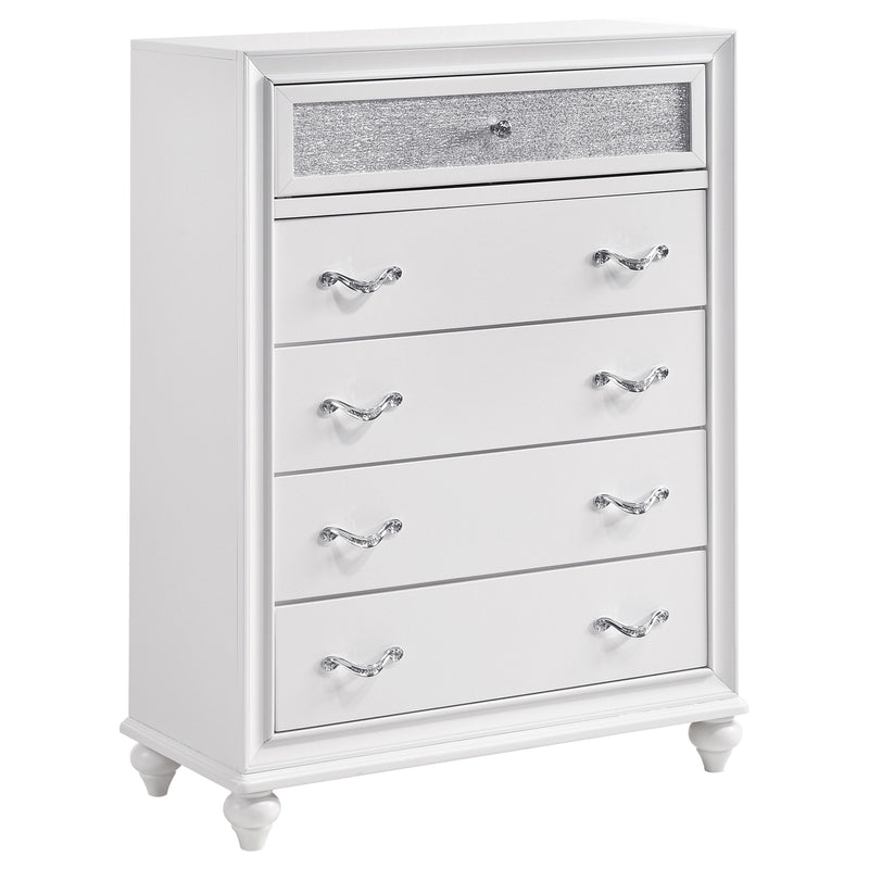 Barzini Bedroom Set White - Ace Furniture and Decor