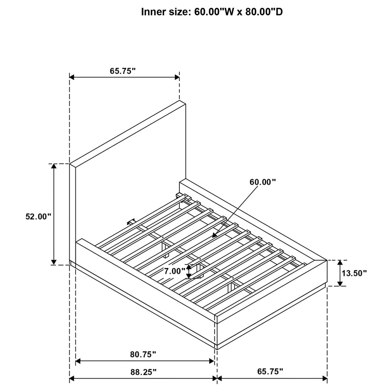 Knox Eastern King & Queen Bed - Ace Furniture and Decor