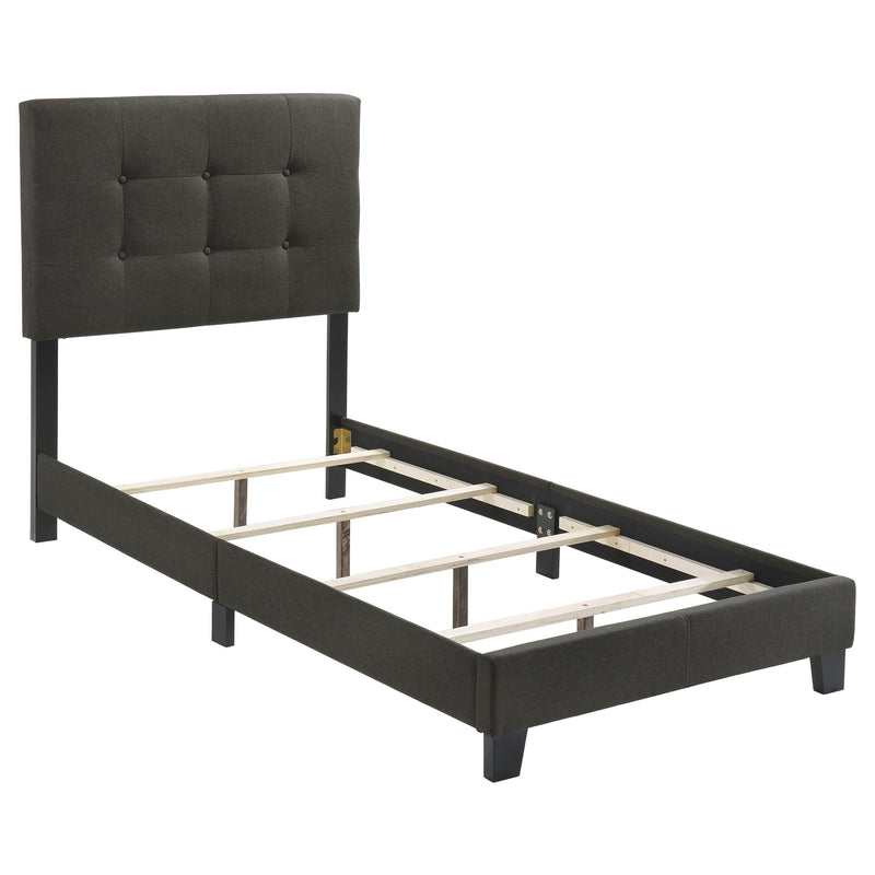 Mapes Tufted Upholstered Eastern King, Queen, Twin & Full Bed Charcoal & Grey - Ace Furniture and Decor