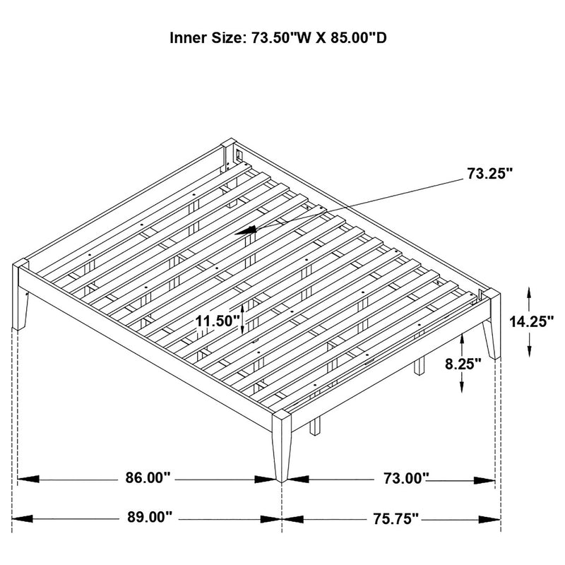 Hounslow Universal Platform Bed - Ace Furniture and Decor