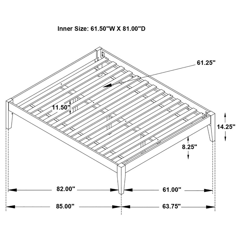 Hounslow Universal Platform Bed - Ace Furniture and Decor