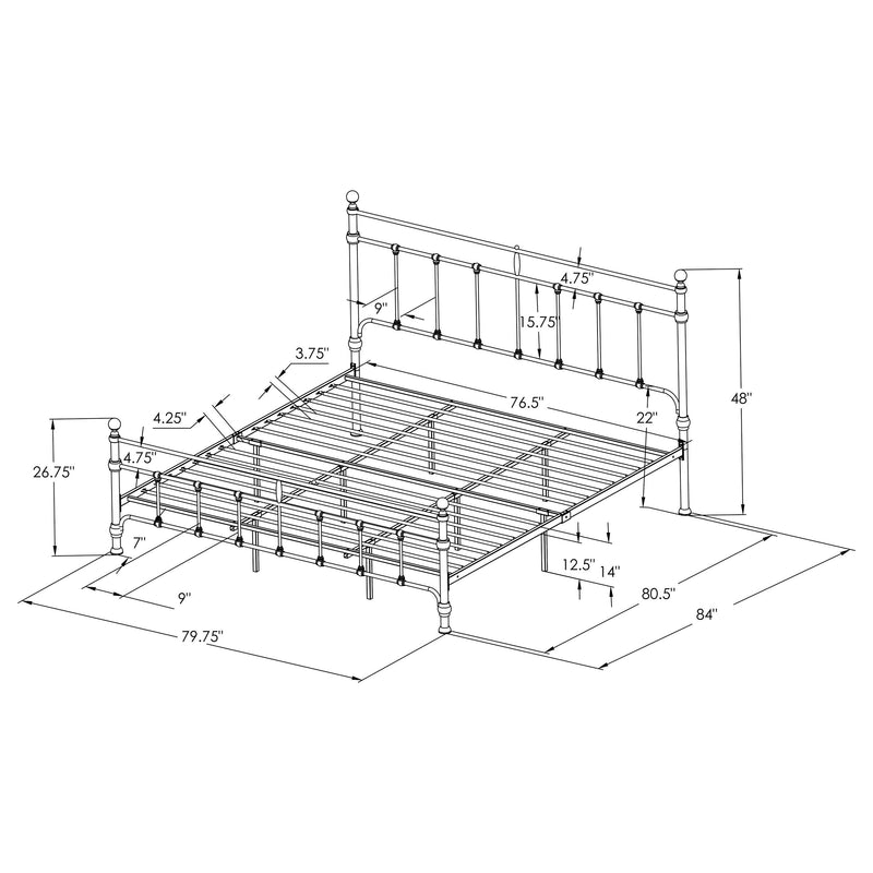 Novak Eastern King, Full, Queen, & Twin Bed - Ace Furniture and Decor