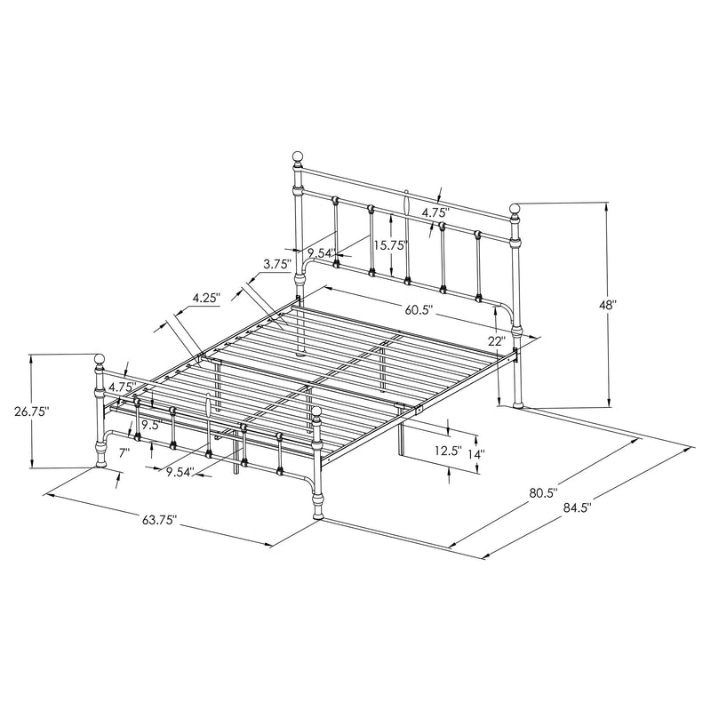 Novak Eastern King, Full, Queen, & Twin Bed - Ace Furniture and Decor