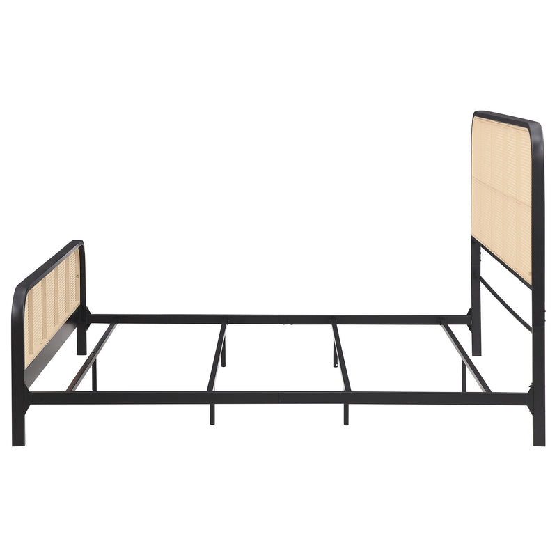 Lanewood Eastern King & Queen Bed Black & White - Ace Furniture and Decor