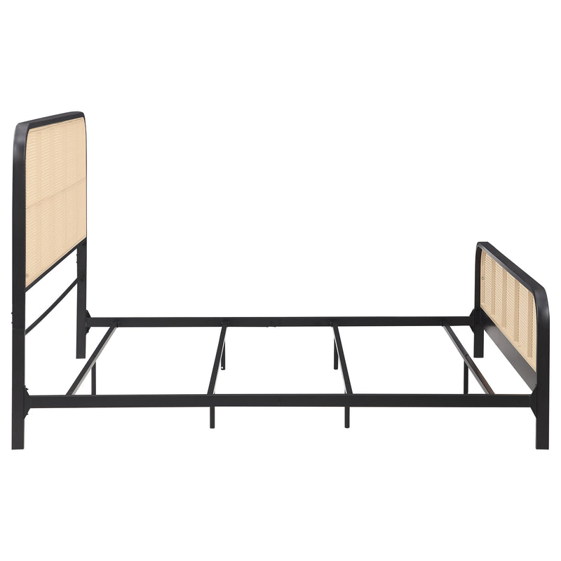 Lanewood Eastern King & Queen Bed Black & White - Ace Furniture and Decor