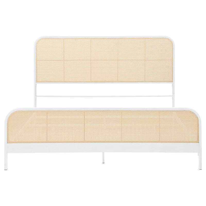Lanewood Eastern King & Queen Bed Black & White - Ace Furniture and Decor