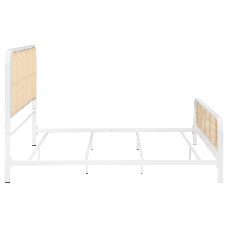 Lanewood Eastern King & Queen Bed Black & White - Ace Furniture and Decor