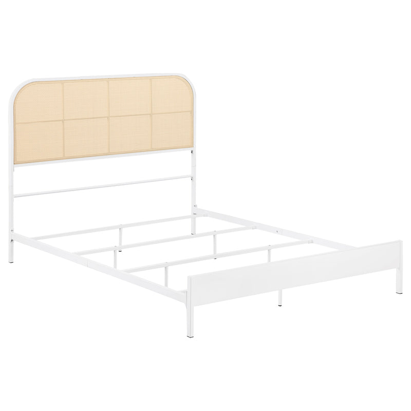 Amherst Eastern King, Queen, Full, & Twin Bed White & Black